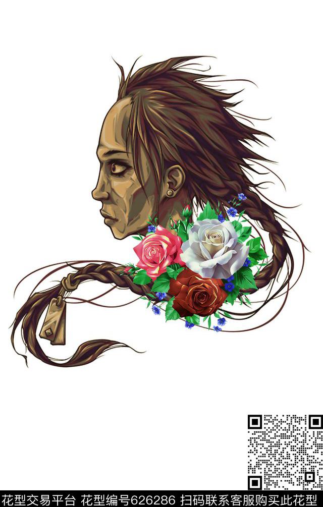 人物数码印花华亿平台下载（图片编号: 626286） - 瓦栏（Walan）