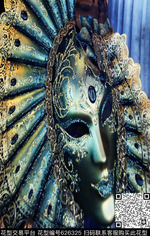 宫廷风数码印花华亿平台下载（图片编号: 626325） - 瓦栏（Walan）