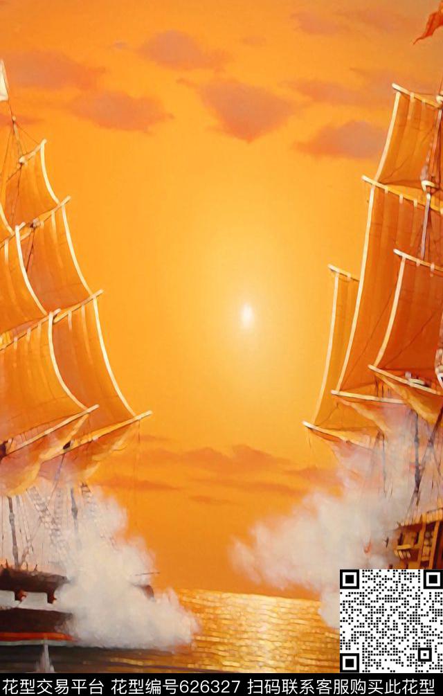 风景数码印花华亿平台下载（图片编号: 626327） - 瓦栏（Walan）