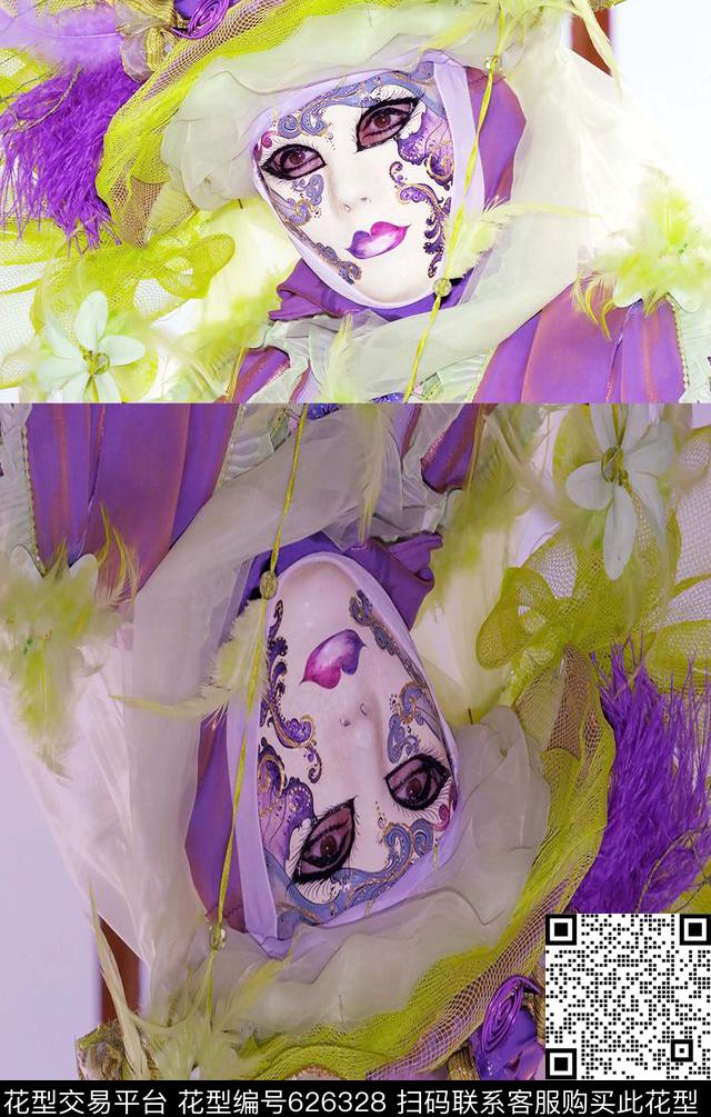 抽象数码印花华亿平台下载（图片编号: 626328） - 瓦栏（Walan）