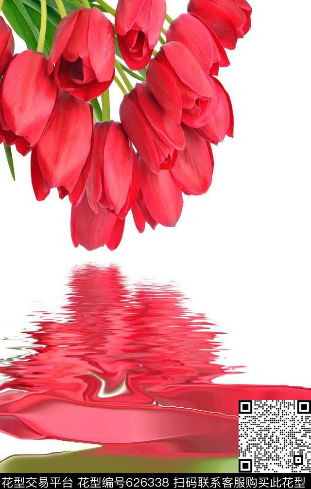 花朵数码印花华亿平台下载（图片编号: 626338） - 瓦栏（Walan）