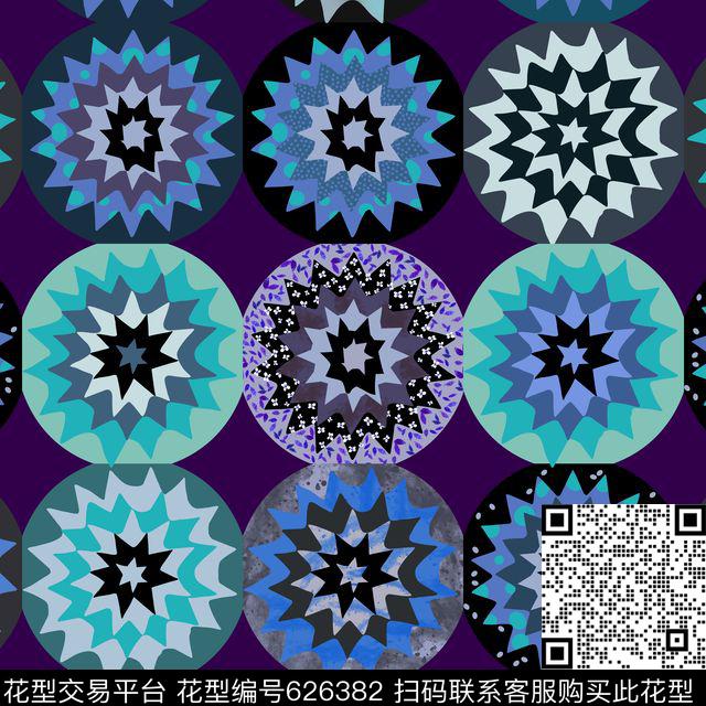 传统民族风几何方格2017年流行大牌几何时尚女装裙装华亿平台剪纸艺术窗花拼贴传统印花华亿平台下载（图片编号: 626382） - 瓦栏（Walan）