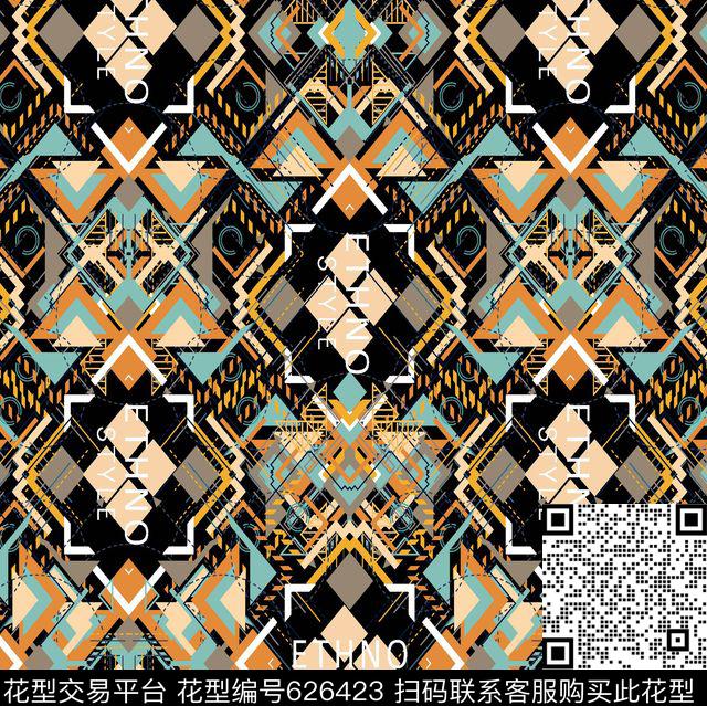 色块不规则几何几何形传统印花华亿平台下载（图片编号: 626423） - 瓦栏（Walan）