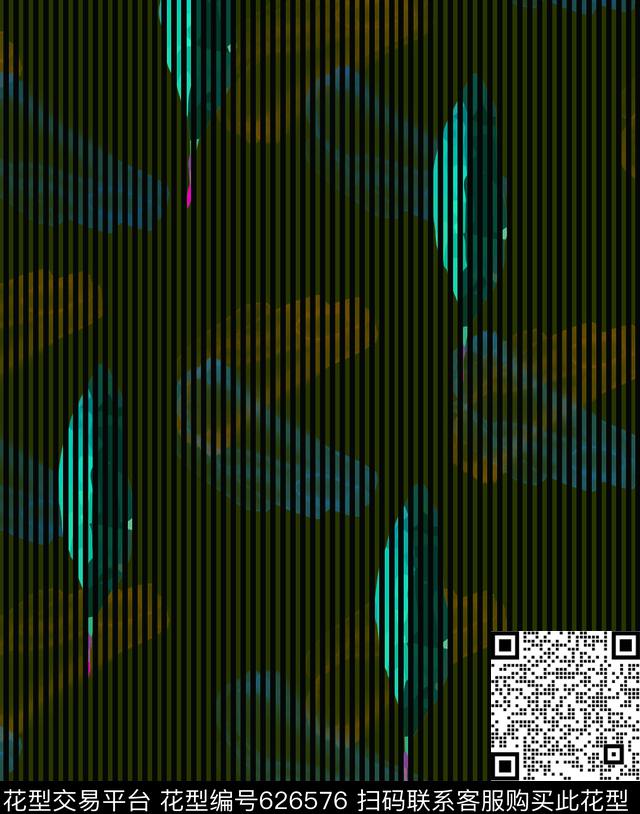 精致男装树叶几何格子暗影树叶男装衬衫数码印花华亿平台下载（图片编号: 626576） - 瓦栏（Walan）