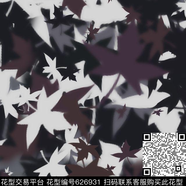 衬衫羊毛衫羽绒服树叶数码印花华亿平台下载（图片编号: 626931） - 瓦栏（Walan）
