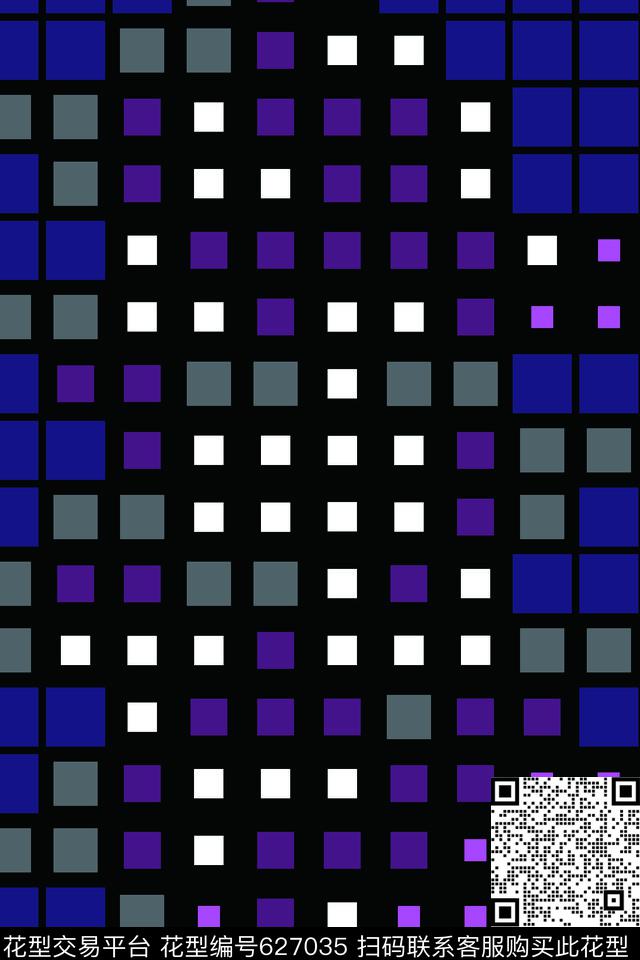 苏格兰格几何图案格子传统印花华亿平台下载（图片编号: 627035） - 瓦栏（Walan）