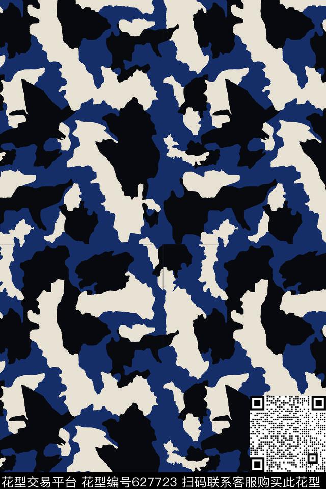 迷彩服军装迷彩夕传统印花华亿平台下载（图片编号: 627723） - 瓦栏（Walan）
