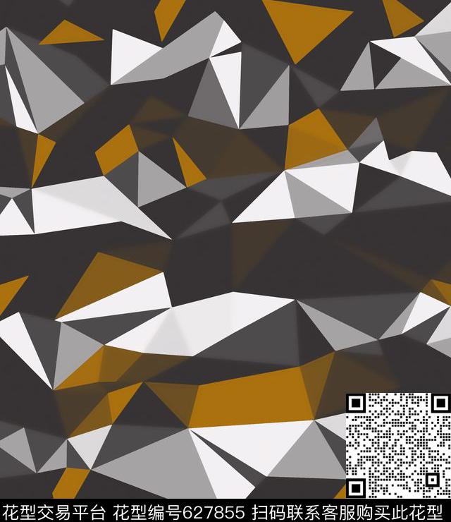 不规则几何男装沙发布传统印花华亿平台下载（图片编号: 627855） - 瓦栏（Walan）