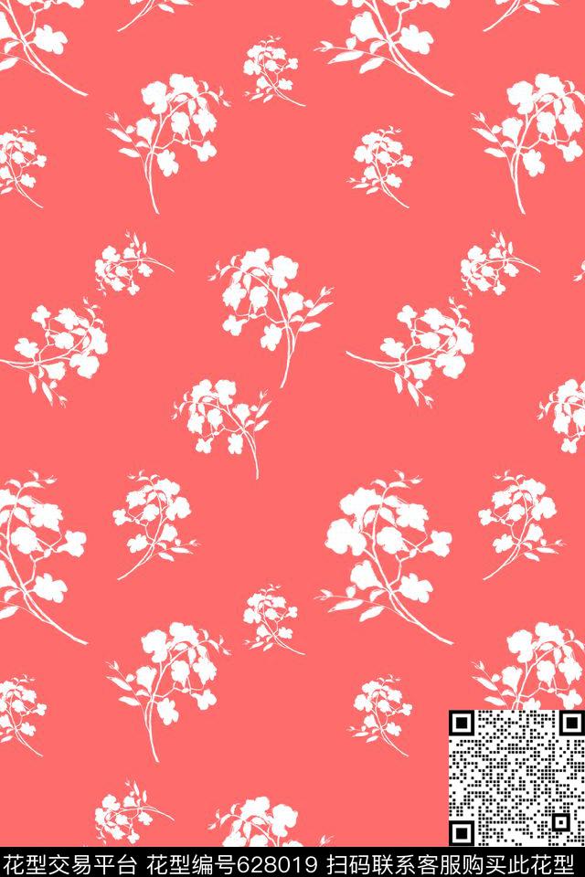 乱花小碎花花朵传统印花华亿平台下载（图片编号: 628019） - 瓦栏（Walan）