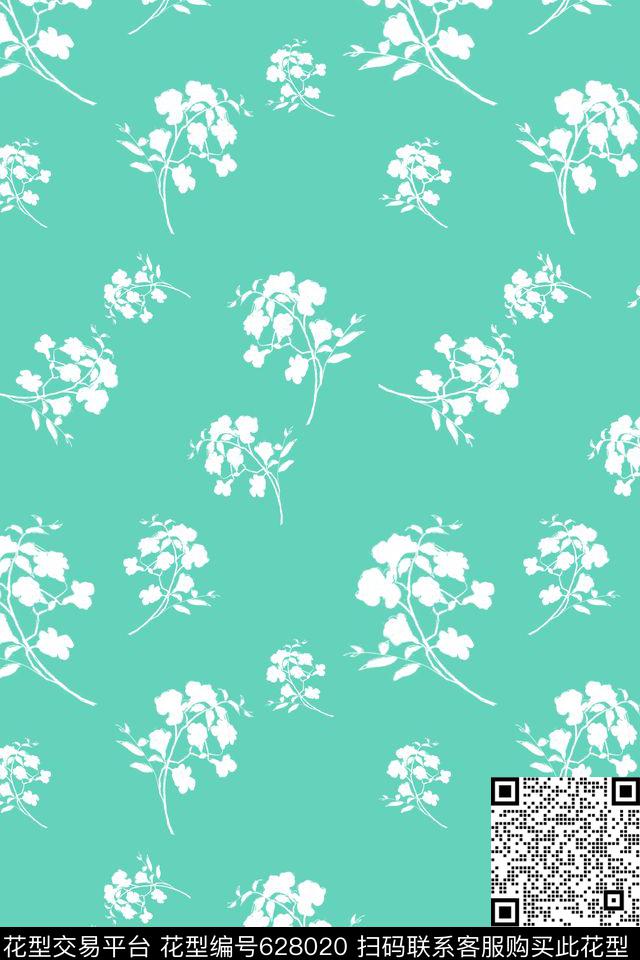 乱花小碎花花朵传统印花华亿平台下载（图片编号: 628020） - 瓦栏（Walan）