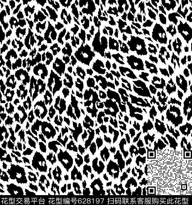 泳装面料豹纹传统印花华亿平台下载（图片编号: 628197） - 瓦栏（Walan）
