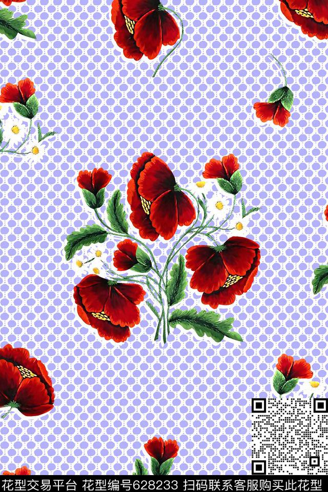 抽象手绘满版刺绣最新高清数码花卉蕾丝纹理数码印花华亿平台下载（图片编号: 628233） - 瓦栏（Walan）