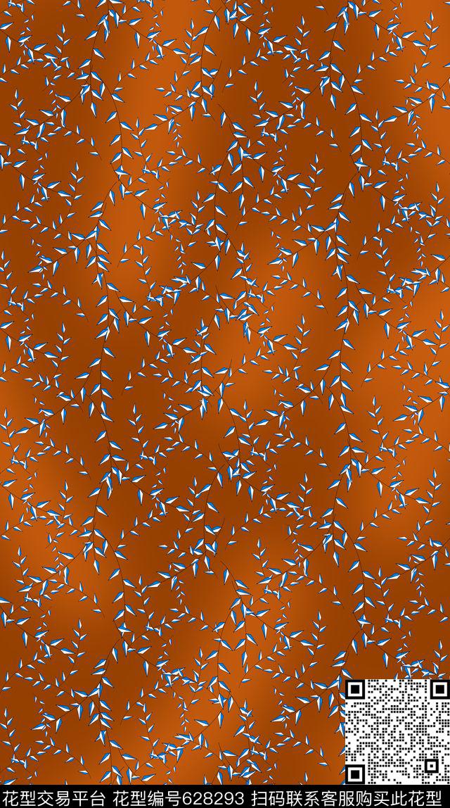 棱形碎花数码印花华亿平台下载（图片编号: 628293） - 瓦栏（Walan）