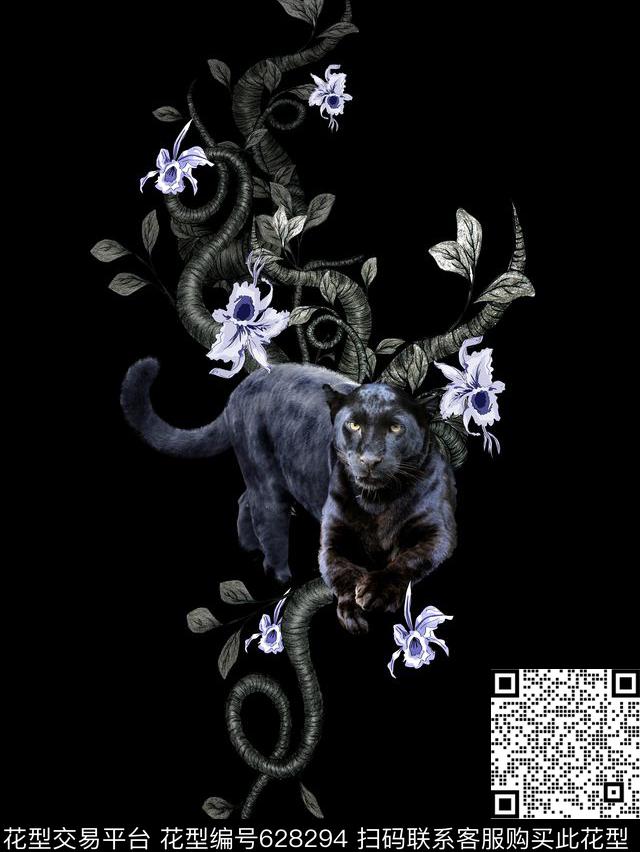 SHO手绘LV中国风风格简欧潮牌卫衣T恤夹克数码印花华亿平台下载（图片编号: 628294） - 瓦栏（Walan）