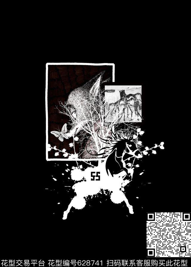 原创个性T恤数码印花华亿平台下载（图片编号: 628741） - 瓦栏（Walan）