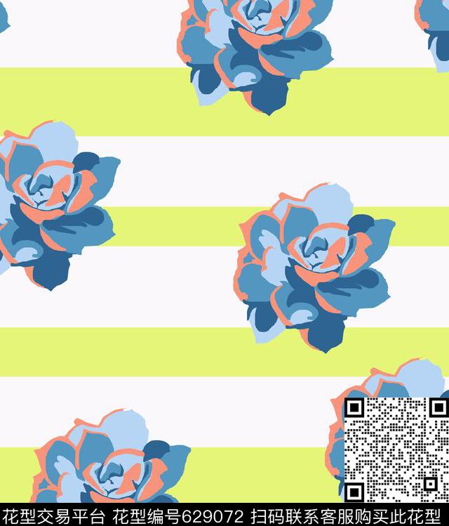 多肉传统印花华亿平台下载（图片编号: 629072） - 瓦栏（Walan）