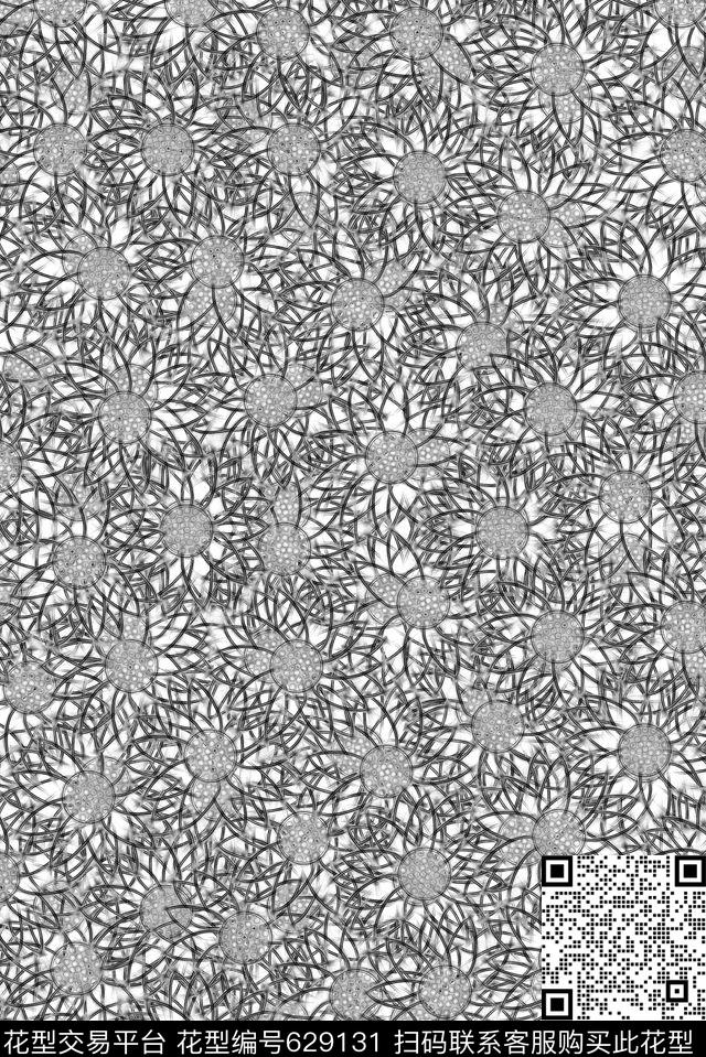 男装几何不规则几何数码印花华亿平台下载（图片编号: 629131） - 瓦栏（Walan）