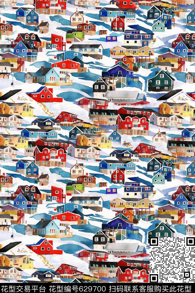 抽象手绘手绘涂鸦水彩数码印花华亿平台下载（图片编号: 629700） - 瓦栏（Walan）