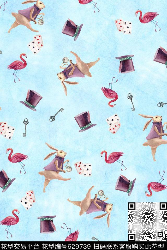 婴童卡通数码印花华亿平台下载（图片编号: 629739） - 瓦栏（Walan）