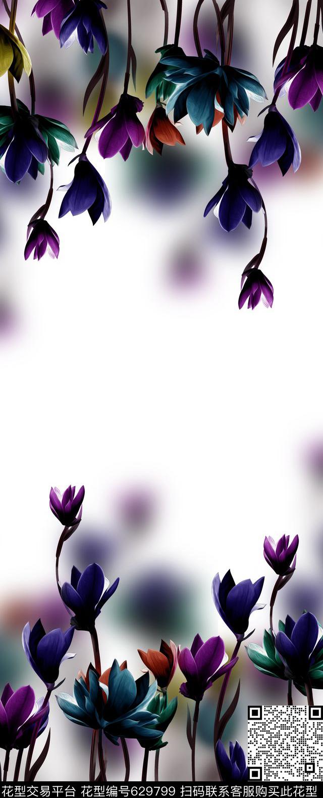 双边定位有分层可自定大小数码印花华亿平台下载（图片编号: 629799） - 瓦栏（Walan）