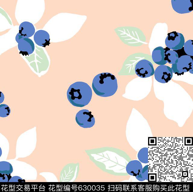 水果花卉清新传统印花华亿平台下载（图片编号: 630035） - 瓦栏（Walan）