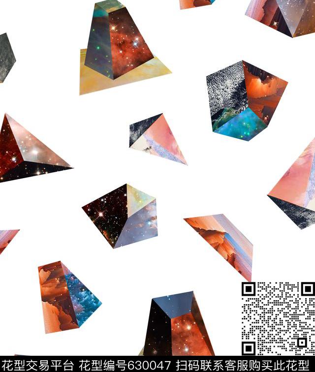 几何星空陨石数码印花华亿平台下载（图片编号: 630047） - 瓦栏（Walan）