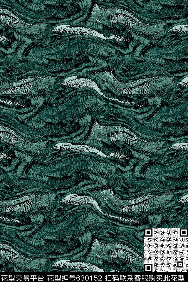 抽象毛衣纹理男装传统印花华亿平台下载（图片编号: 630152） - 瓦栏（Walan）