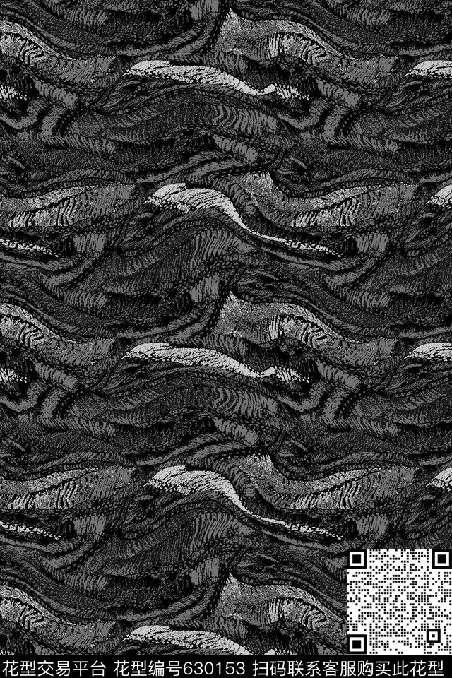 抽象毛衣纹理男装传统印花华亿平台下载（图片编号: 630153） - 瓦栏（Walan）