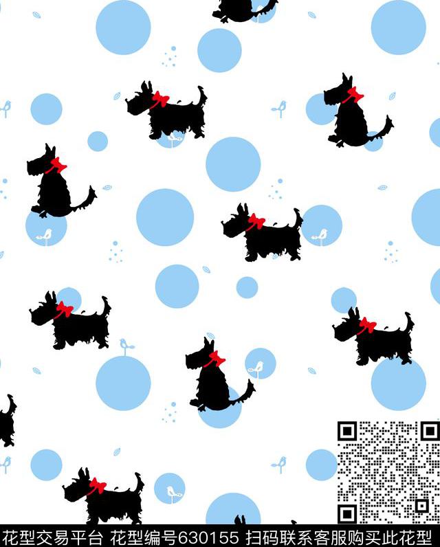 2017年几何卡通趣味女装群装华亿平台卡通趣味小狗女装衬衫华亿平台卡通趣味童装卫衣华亿平台传统印花华亿平台下载（图片编号: 630155） - 瓦栏（Walan）