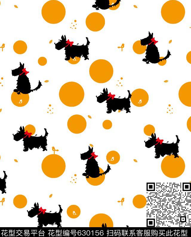 2017年几何卡通趣味女装群装华亿平台卡通趣味小狗女装衬衫华亿平台卡通趣味童装卫衣华亿平台传统印花华亿平台下载（图片编号: 630156） - 瓦栏（Walan）