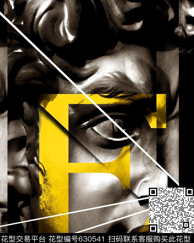 时尚大牌欧潮数码印花华亿平台下载（图片编号: 630541） - 瓦栏（Walan）