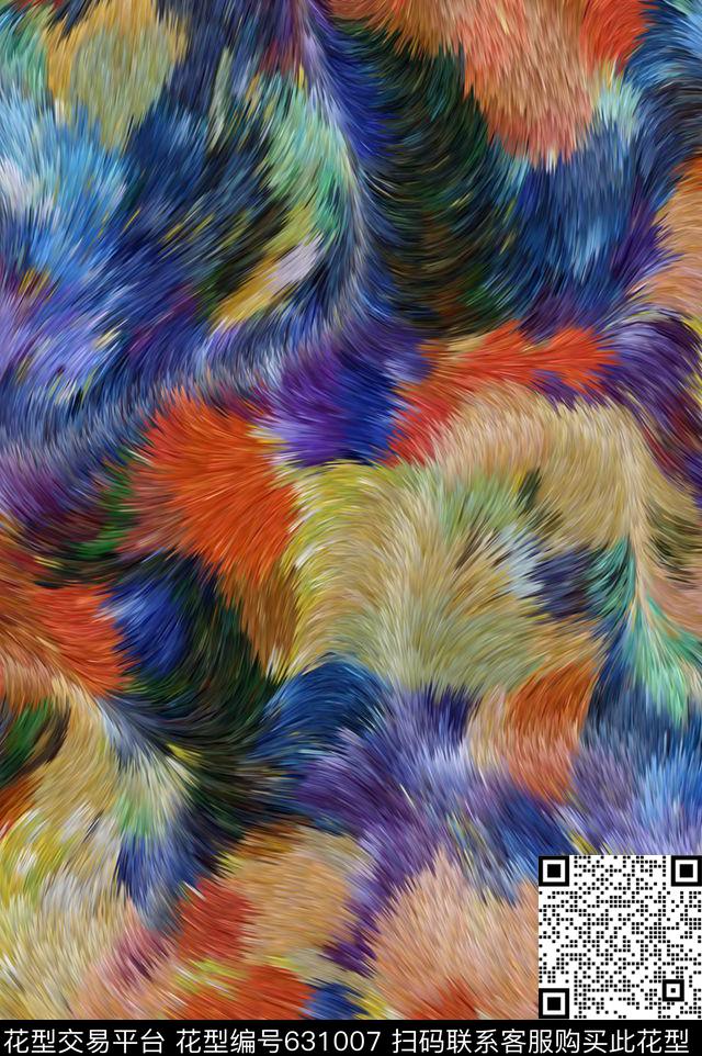 毛衫男装动物纹数码印花华亿平台下载（图片编号: 631007） - 瓦栏（Walan）