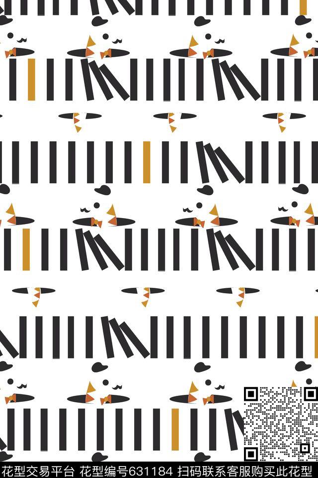 几何条纹蛇传统印花华亿平台下载（图片编号: 631184） - 瓦栏（Walan）