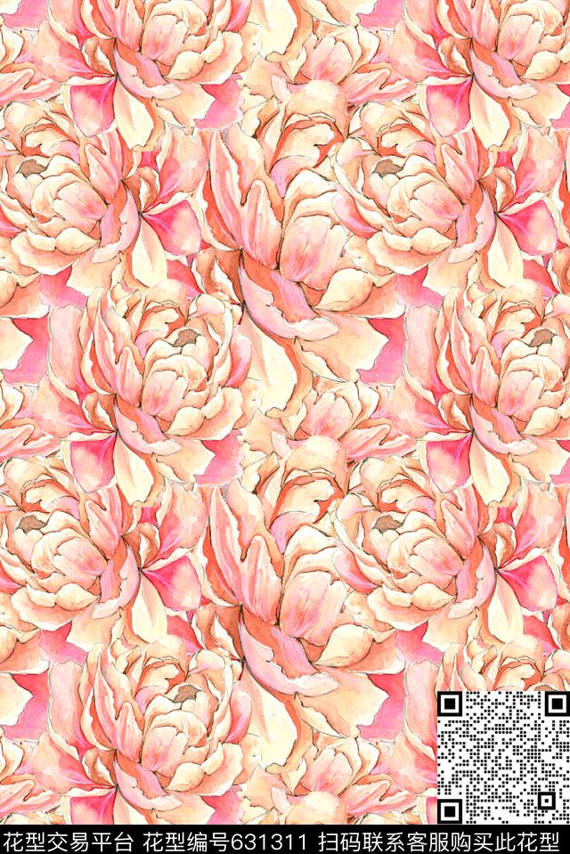 2017watercolorrich数码印花华亿平台下载（图片编号: 631311） - 瓦栏（Walan）