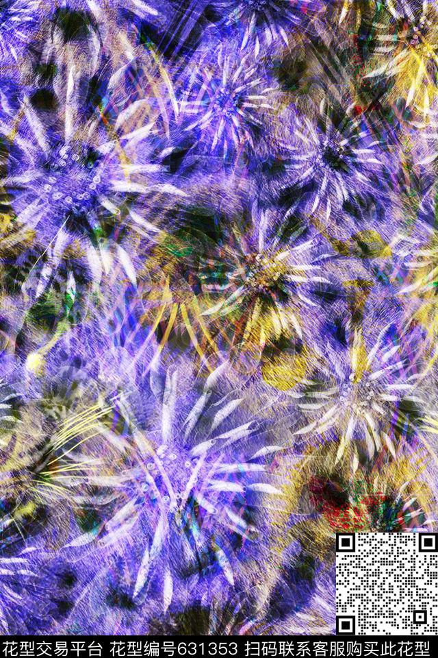 时尚花卉时尚男女服装动物纹数码印花华亿平台下载（图片编号: 631353） - 瓦栏（Walan）