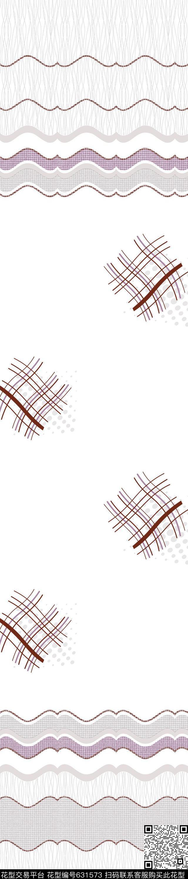 条纹条子竖条传统印花华亿平台下载（图片编号: 631573） - 瓦栏（Walan）