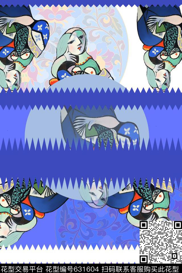 人物数码印花华亿平台下载（图片编号: 631604） - 瓦栏（Walan）