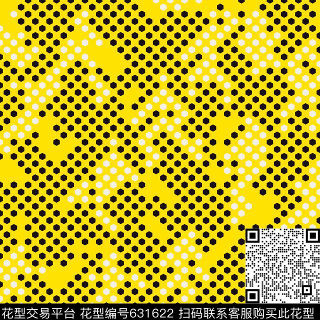 圆点几何丝巾数码印花华亿平台下载（图片编号: 631622） - 瓦栏（Walan）