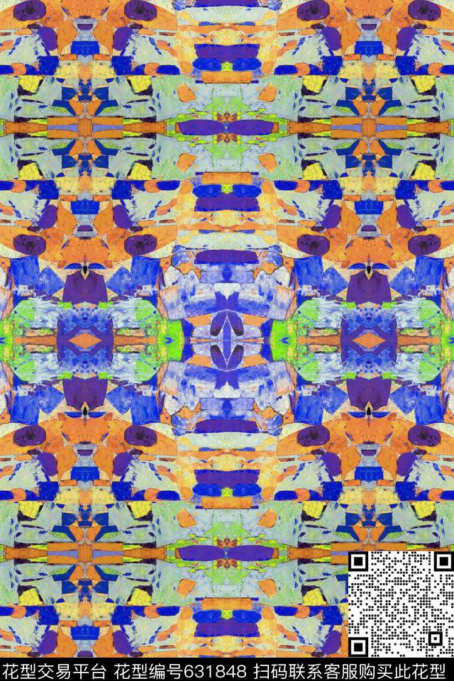 小碎花传统印花华亿平台下载（图片编号: 631848） - 瓦栏（Walan）