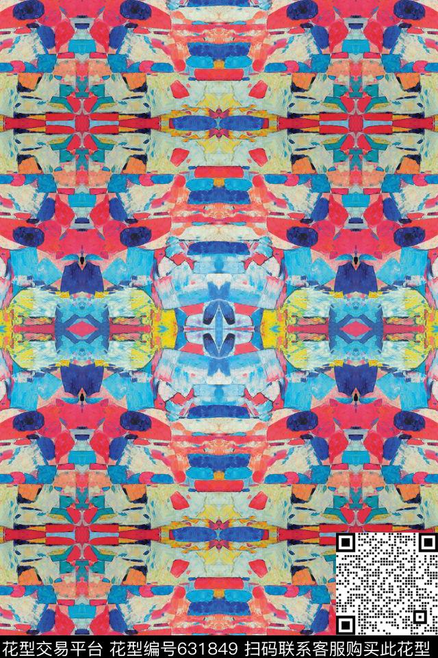 小碎花传统印花华亿平台下载（图片编号: 631849） - 瓦栏（Walan）