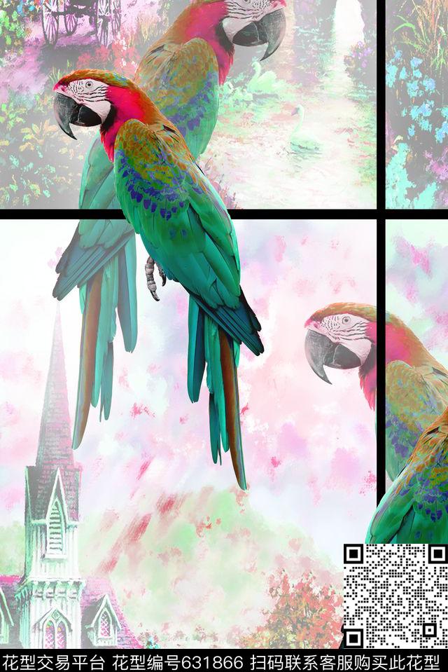 鸟数码印花华亿平台下载（图片编号: 631866） - 瓦栏（Walan）