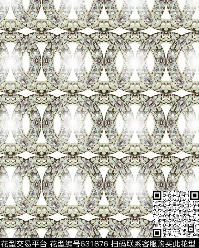 中国风传统印花华亿平台下载（图片编号: 631876） - 瓦栏（Walan）