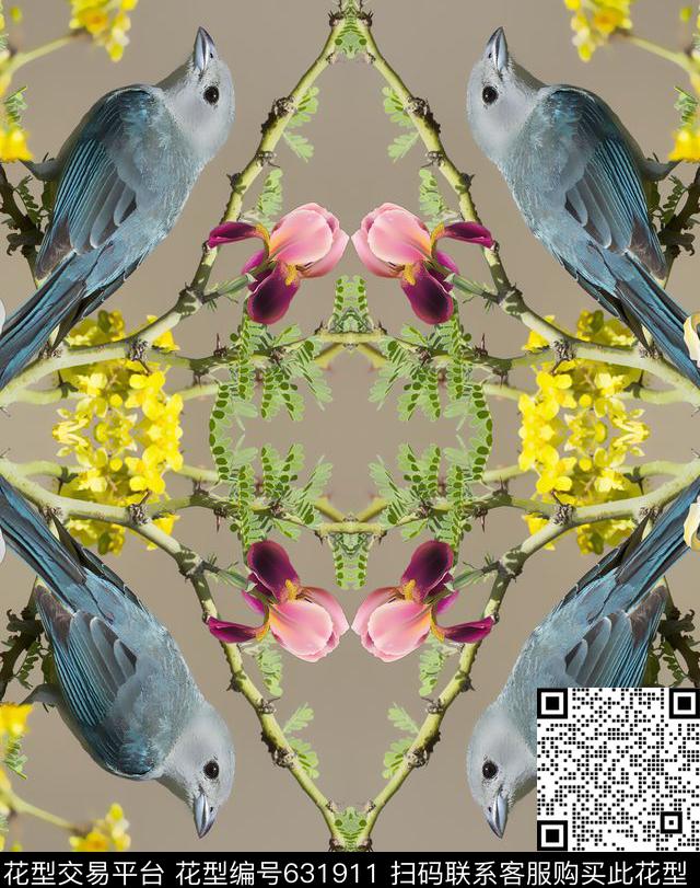 鸟数码印花华亿平台下载（图片编号: 631911） - 瓦栏（Walan）