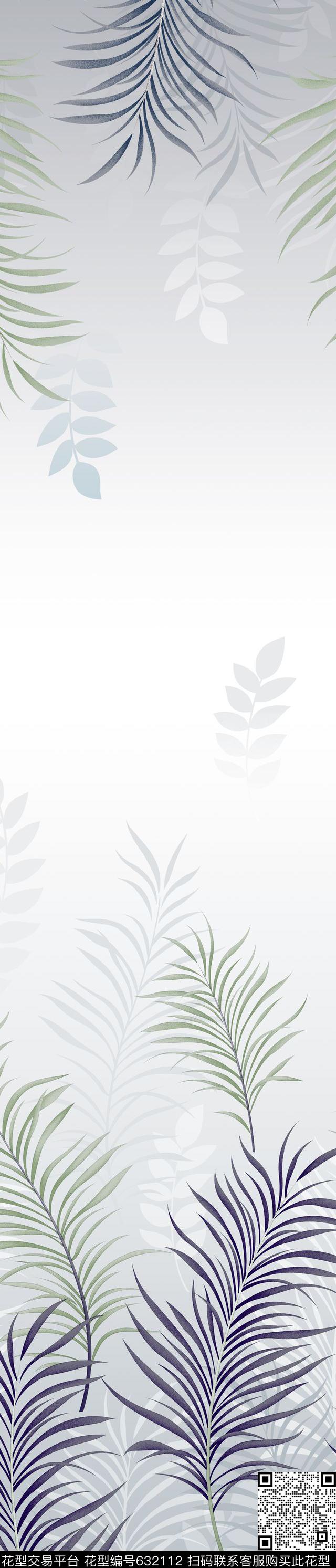 叶子传统印花华亿平台下载（图片编号: 632112） - 瓦栏（Walan）