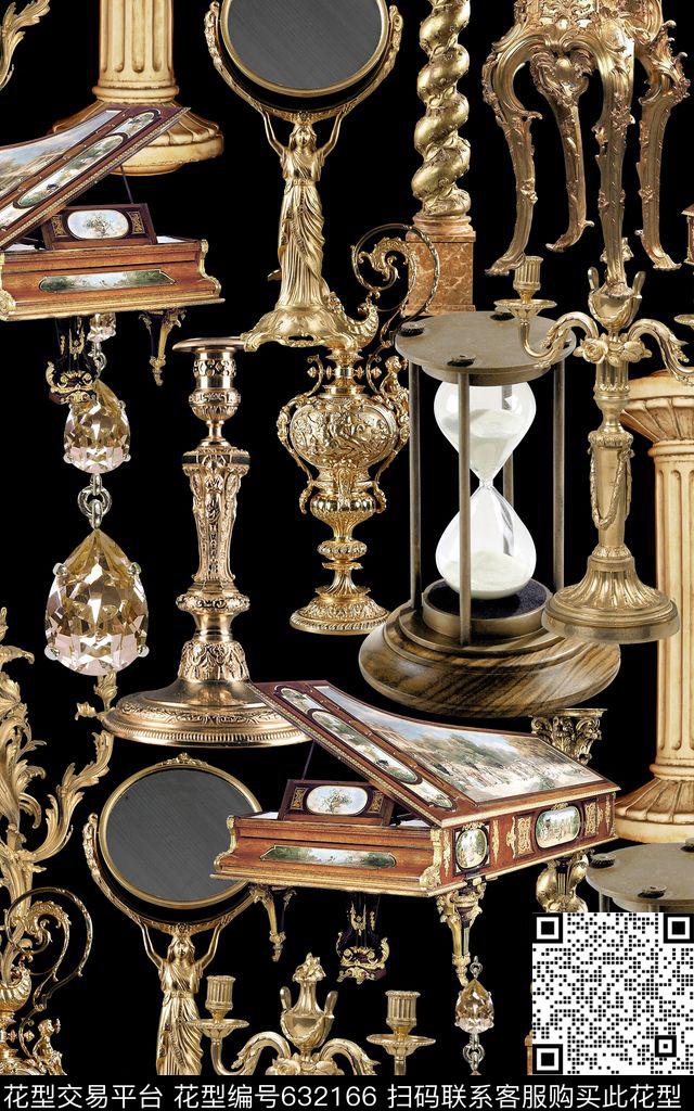 珠宝欧式钢琴数码印花华亿平台下载（图片编号: 632166） - 瓦栏（Walan）