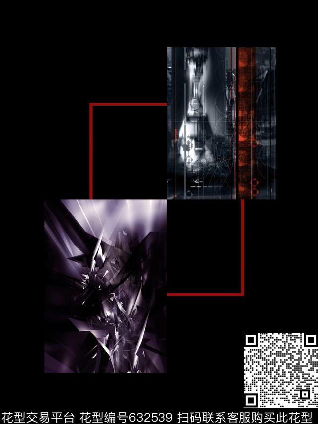 潮流男装数码印花华亿平台下载（图片编号: 632539） - 瓦栏（Walan）