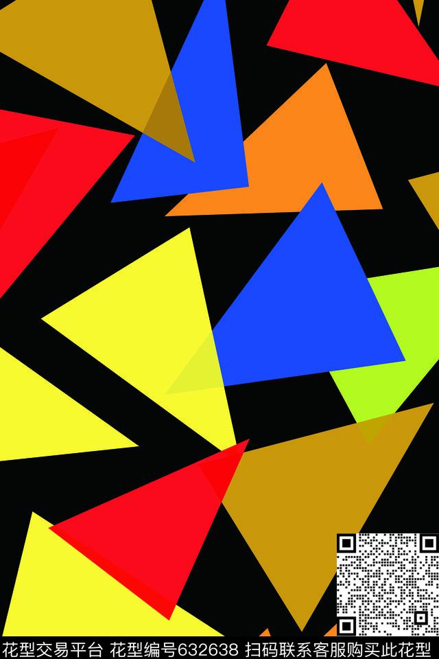 几何不规则几何最新传统印花华亿平台下载（图片编号: 632638） - 瓦栏（Walan）