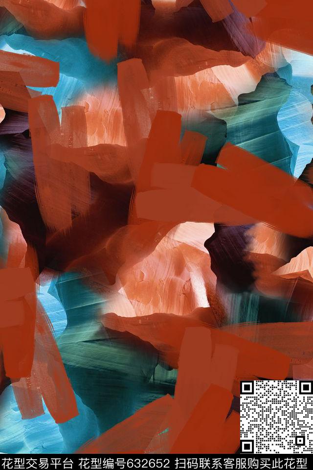 女装肌理风景数码印花华亿平台下载（图片编号: 632652） - 瓦栏（Walan）