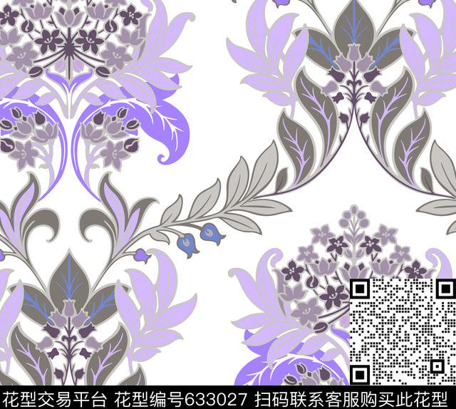 家纺华亿平台墙纸华亿平台窗帘华亿平台传统印花华亿平台下载（图片编号: 633027） - 瓦栏（Walan）