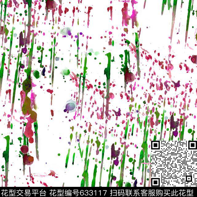 笔触数码印花华亿平台下载（图片编号: 633117） - 瓦栏（Walan）